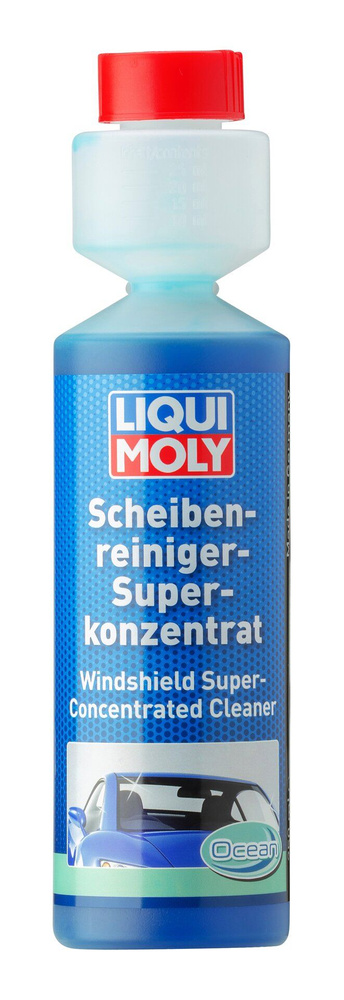 Очиститель стекол суперконцентрат Liqui Moly "Scheibenreiniger-Superkonzentrat" (океан) 250 мл  #1