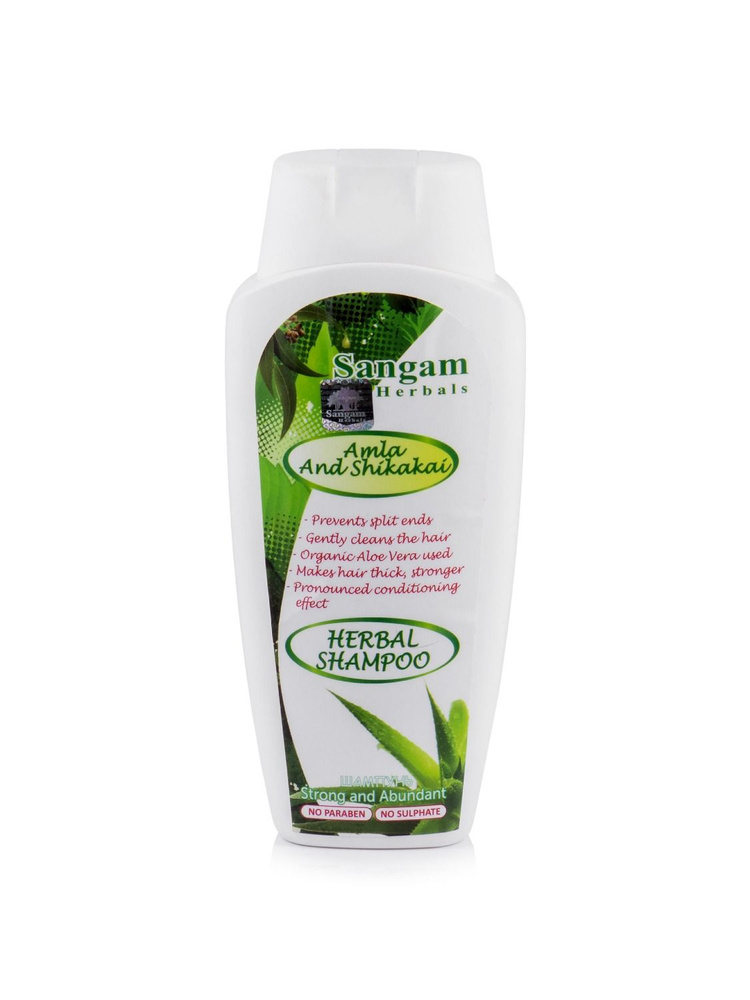 Шампунь для волос Sangam Herbals (Amla and Shikakai) #1