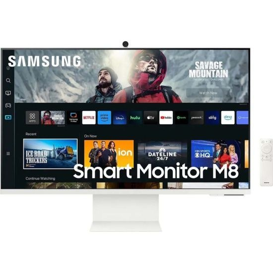 Samsung 32" Монитор Smart M8 LS32CM801UIXCI UHD, белый #1