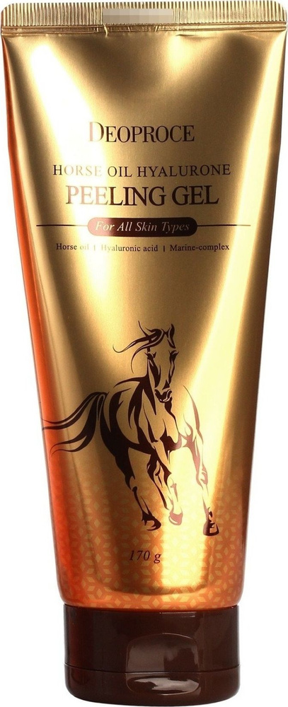 DEOPROCE / Деопрос Horse Oil Hyalurone Peeling Gel Пилинг-гель для лица увлажняющий с лошадиным жиром #1