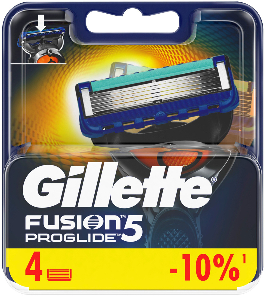 4 кассеты Gillette Fusion5 ProGlide #1