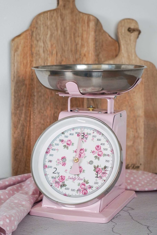 Isabelle Rose Механические кухонные весы Весы кухонные, розовый  #1