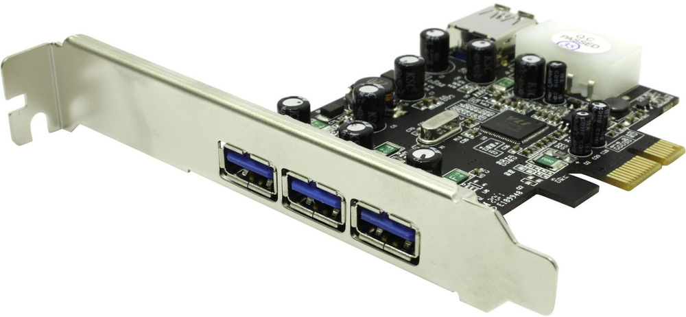 ST-Lab STLab U-610 Контроллер PCI-E расширитель портов 3 внешних 1 внутренний порт 3.0/3.1/3.2 gen1 разъём #1