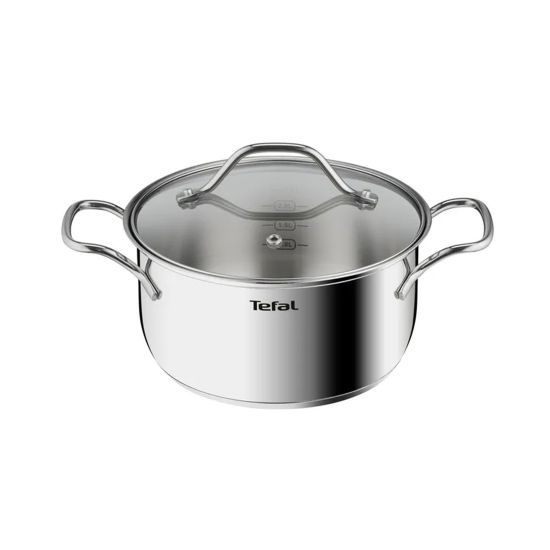 Tefal Кастрюля посуда intuition, Нержавеющая сталь, 2,9 л #1