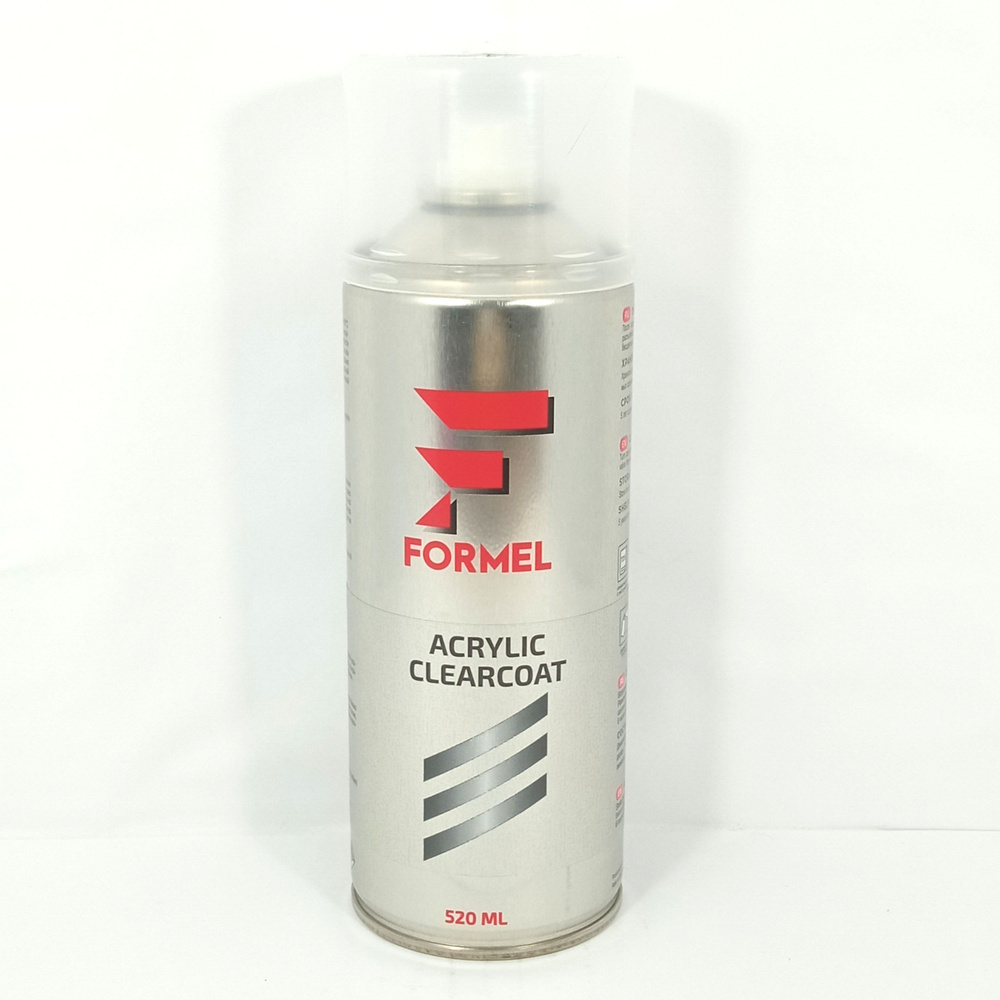 Лак акриловый FORMEL ACRYLIC CLEARCOAT аэрозоль 520мл #1