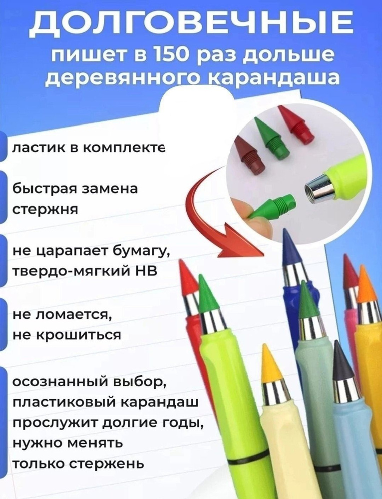  Набор карандашей, вид карандаша: Цветной, 12 шт. #1