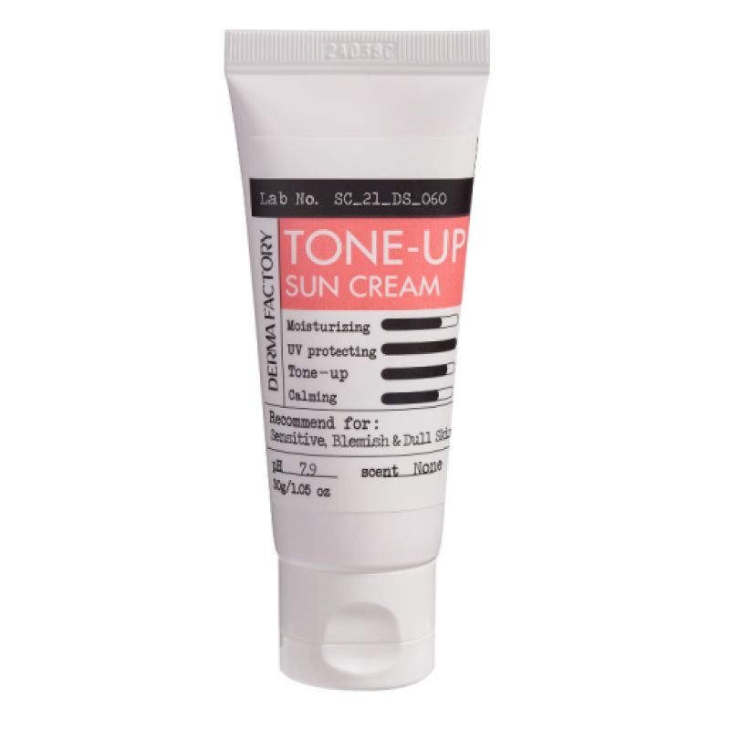 Солнцезащитный крем DERMA FACTORY TONE-UP SUN CREAM 30g #1