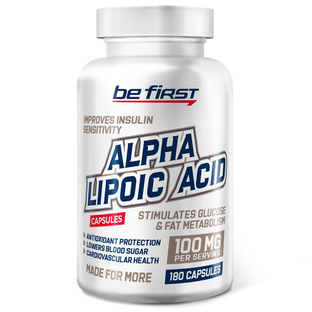 Be First Alpha Lipoic Acid 180 капсул #1