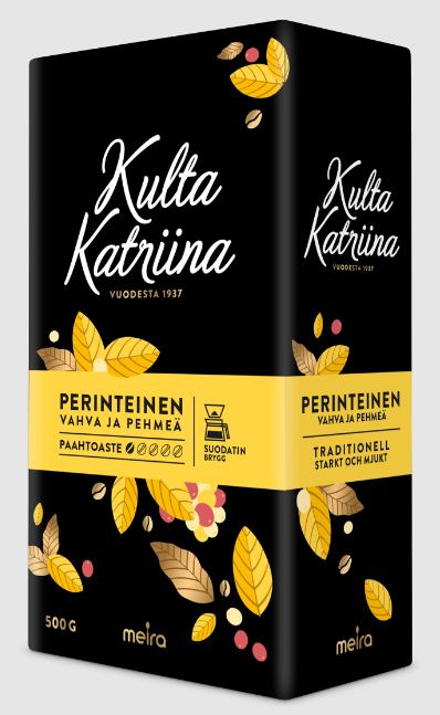Кофе молотый Kulta Katriina Perinteinen №1, 500 гр. #1