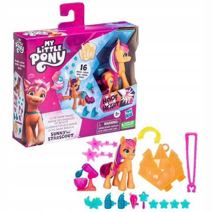 Фигурки My Little Pony Базовая пони с аксессуарами Sunny Starscout F5250  #1