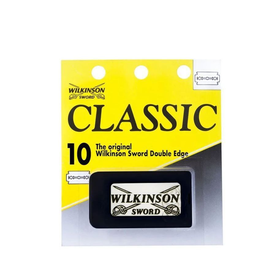 Лезвие классическое двусторонние Wilkinson CLASSIC nson для Т-образных бритвенных станков, 10шт  #1