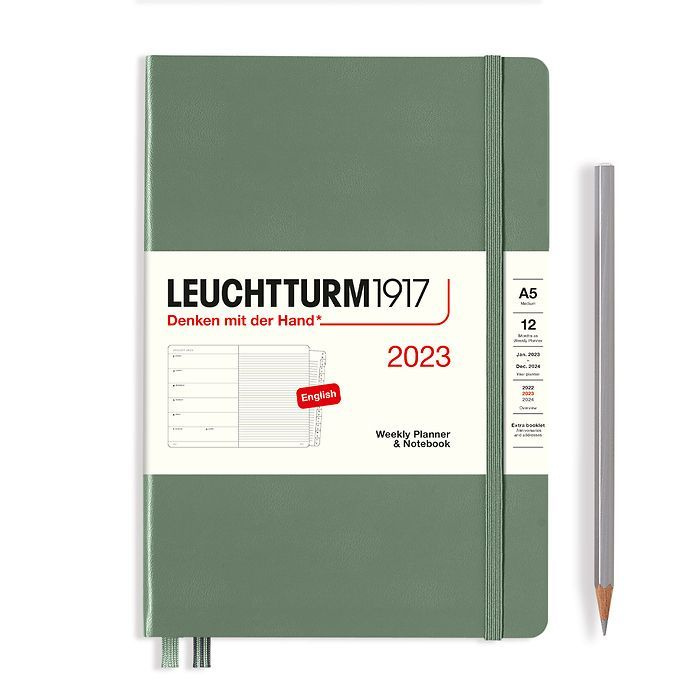 Leuchtturm1917 Планнер Датированный A5 (14.8 × 21 см), листов: 64 #1