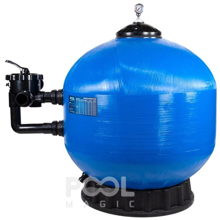 Песочный фильтр для бассейна Poolmagic MS40, д. 1000 мм, производительность 33 куб.м/ч, с боковым вентилем #1