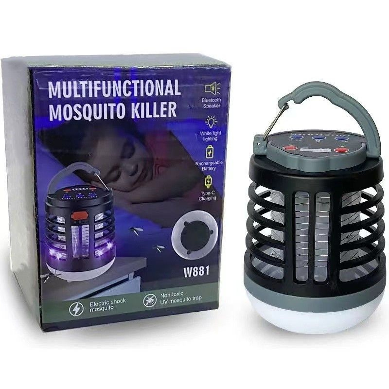 Лампа от комаров и насекомых, ловушка для мух, мошки, лампа инсектицидная электрическая, уничтожитель #1