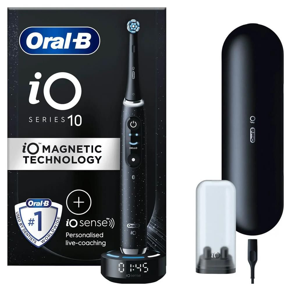 Электрическая зубная щетка ORAL-B IO10 COSMIC, черный #1