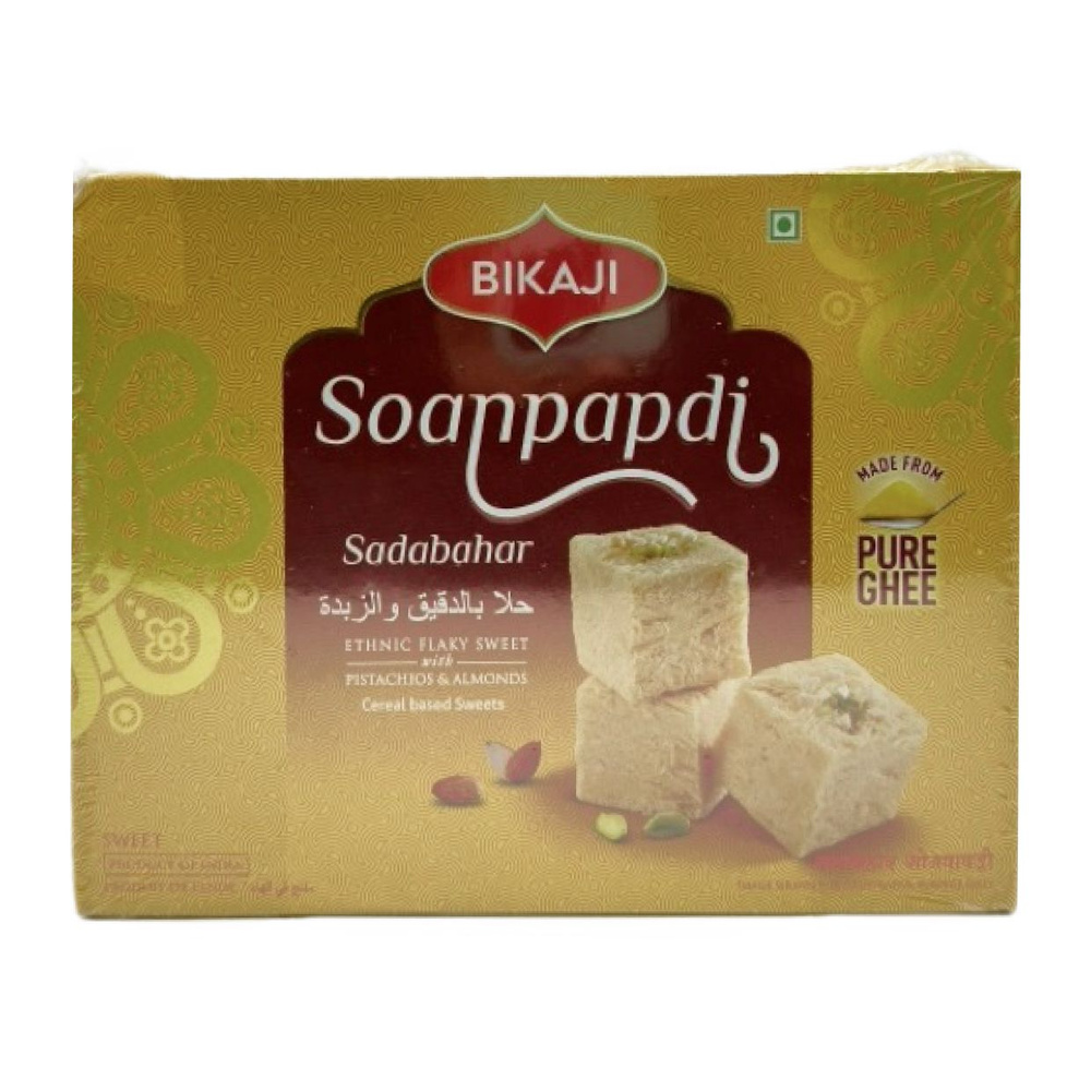 Халва Bikaji индийская сладость Соан папди, Soan papdi, 500 г #1