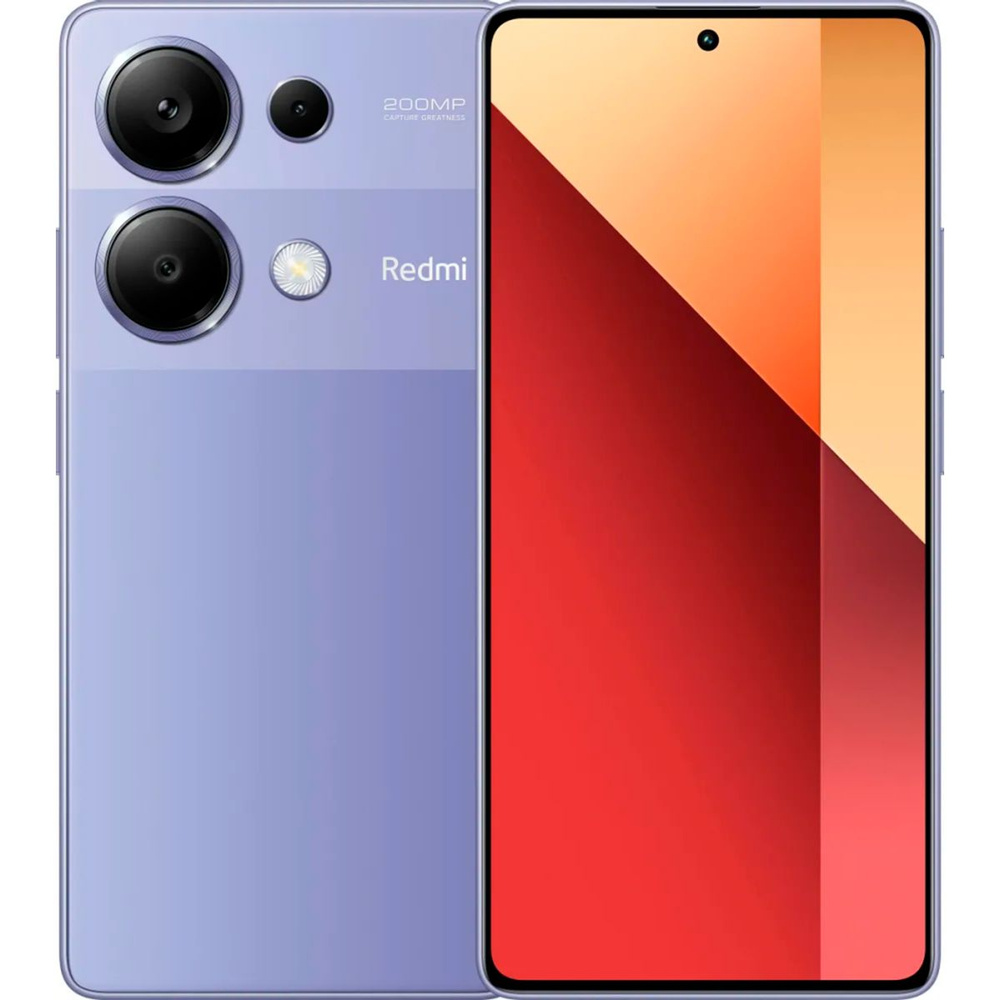 Redmi Смартфон Note 13 Pro Global 8/256 ГБ, фиолетовый #1