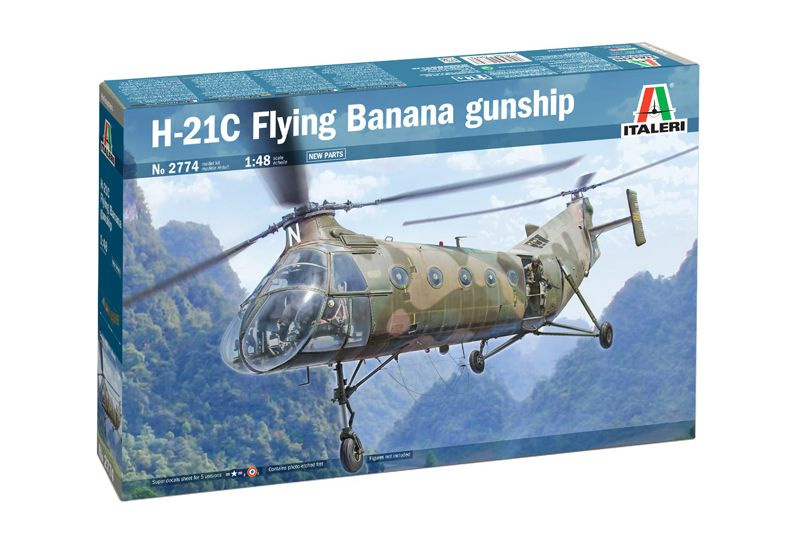 Вертолет H-21 FLYING BANANA GUNSHIP #1