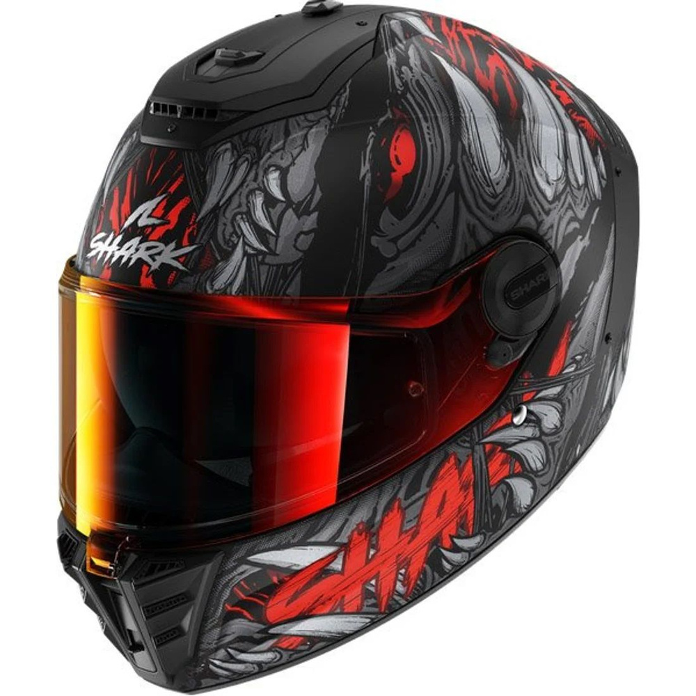 Шлем Shark SPARTAN RS SHAYTAN MAT Black/Red/Anthracite (L) #1