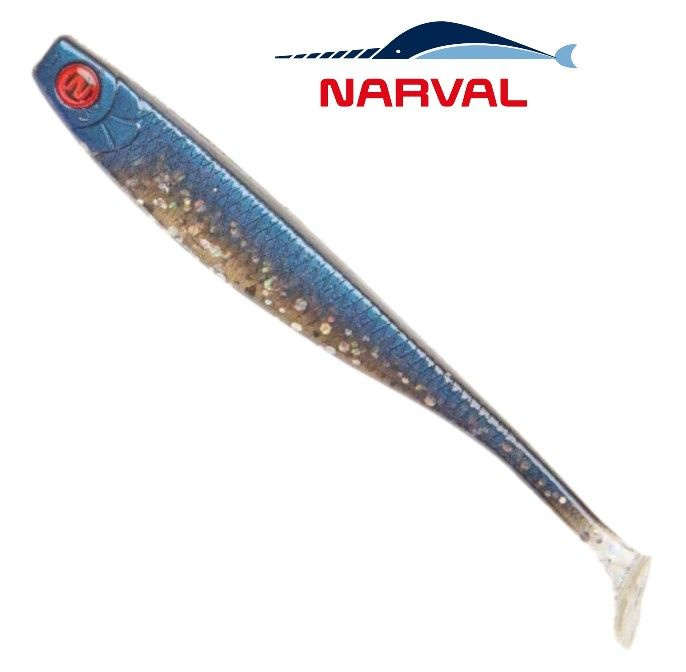 Приманка силиконовая Narval Fishing Skinny 14cm цв. #036-Tasty Morsel / Виброхвост Нарвал на судака, #1