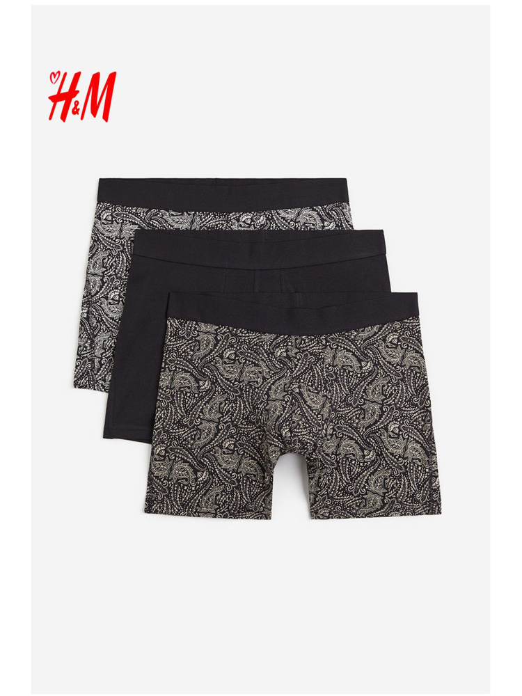 Комплект трусов H&M Basic, 3 шт #1