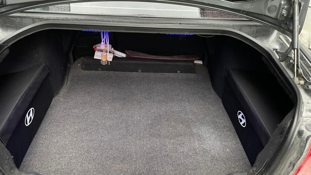 Органайзеры в ниши багажника для Hyundai Sonata 2001 -2012 IV (EF) Рестайлинг Комплект  #1