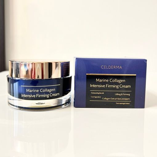 CELDERMA Интенсивный укрепляющий крем для лица, корейский люкс (50мл) Marine Collagen Intensive Firming #1