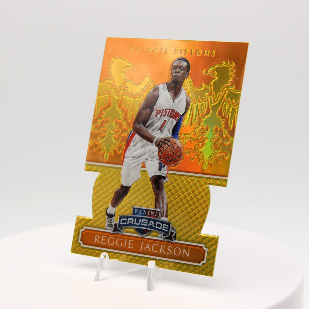 Коллекционная карточка Reggie Jackson - Detroit Pistons #1