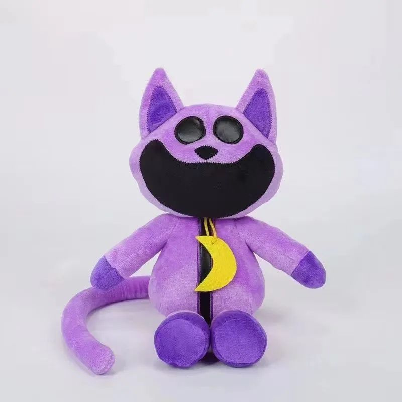Пурпурный кот( фиолетовый), мягкая игрушка #1