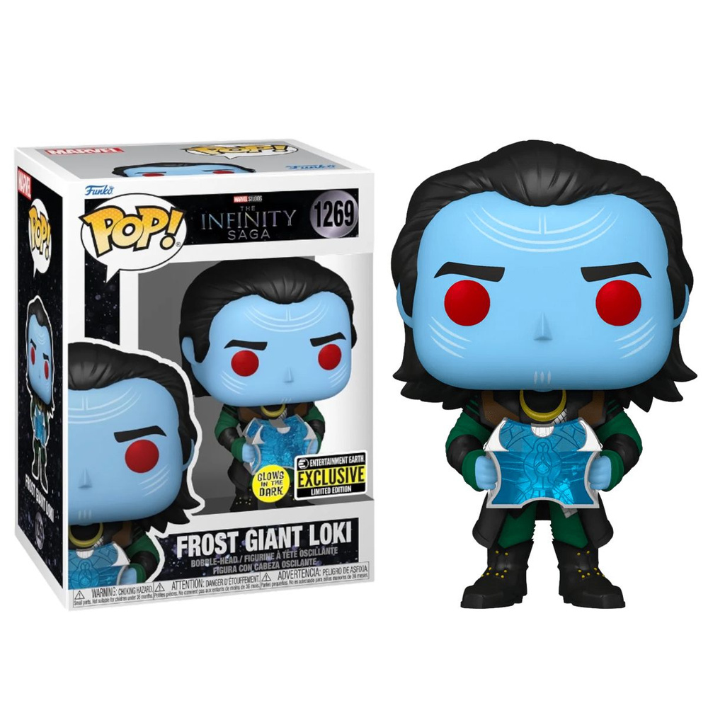 Фигурка Funko POP Frost Giant Loki Infinity Saga GitD со стикером (Эксклюзив Entertainment Earth) из #1