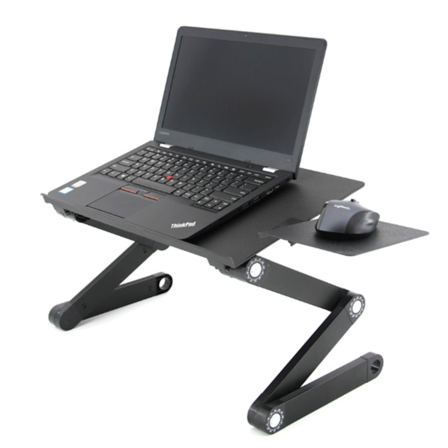 Столик/подставка для ноутбука Стол трансформер для ноутбука с охлаждением, 60х28х80 см  #1