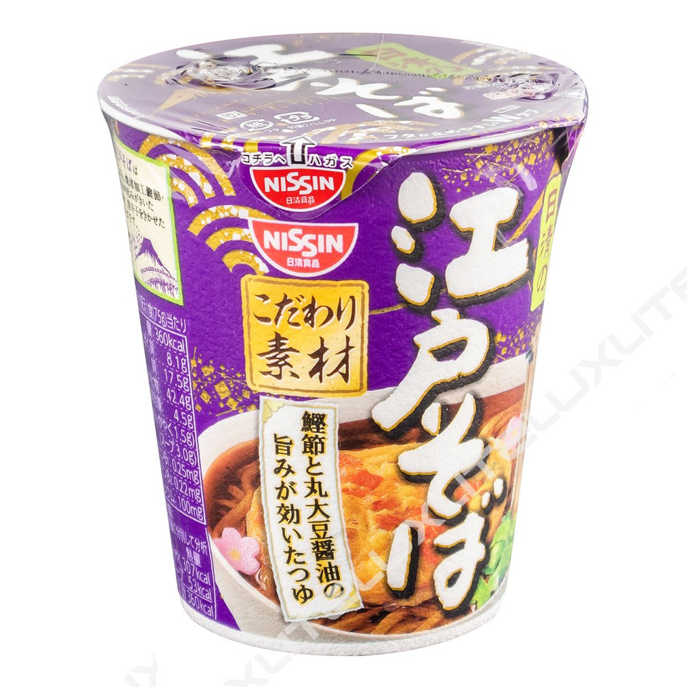 Лапша Nissin Соба Эдо по-Токийски с тофу и овощами #1