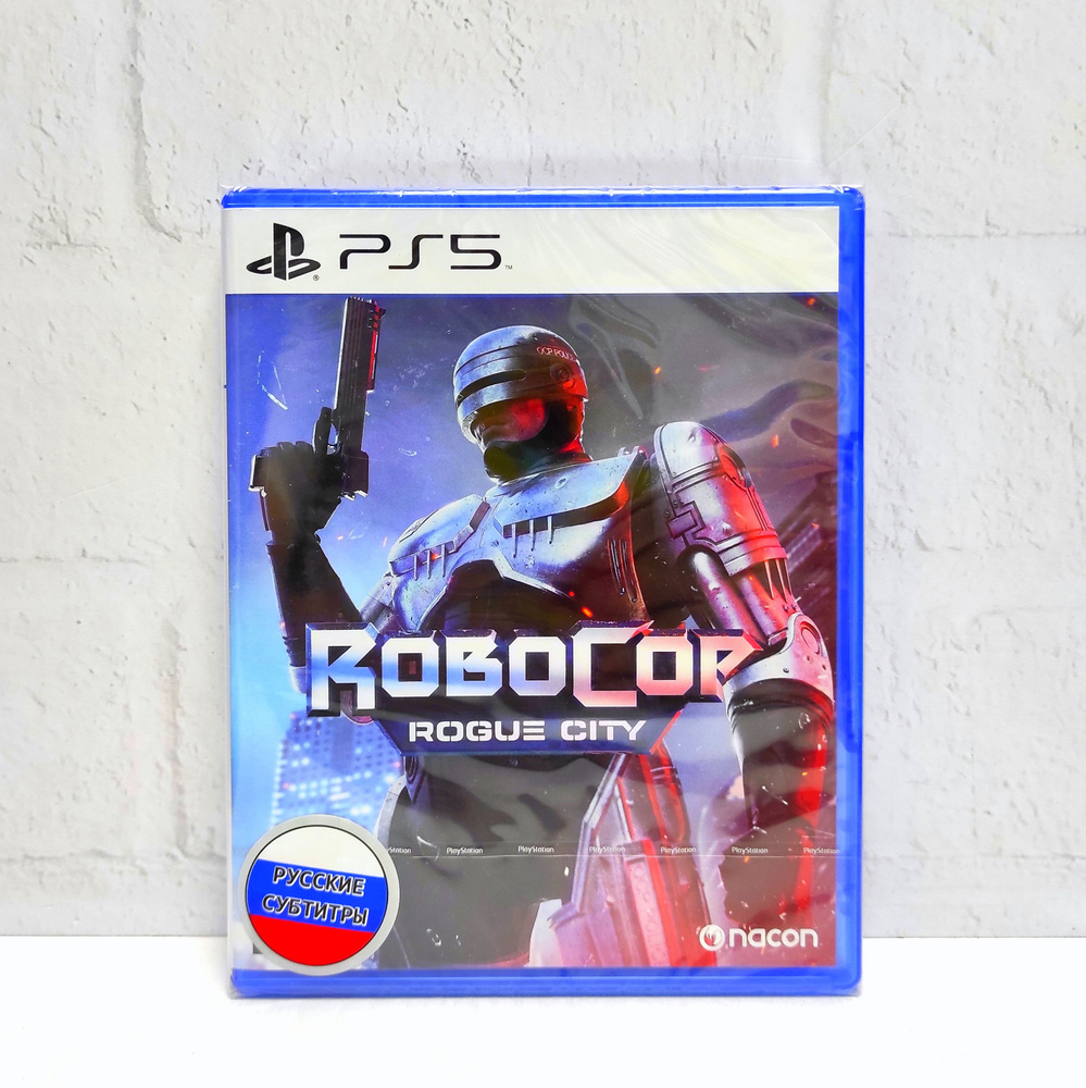 RoboCop Rogue City Русские субтитры Видеоигра на диске PS5 #1