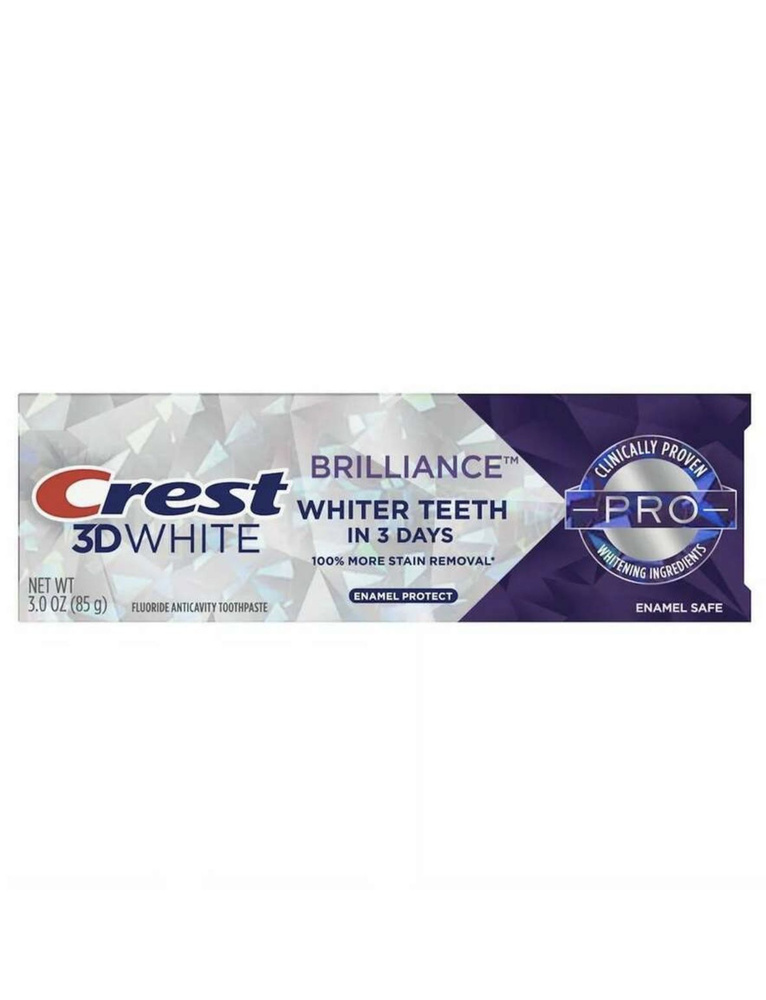 Зубная паста Crest 3D White Brilliance Whiter teeth #1