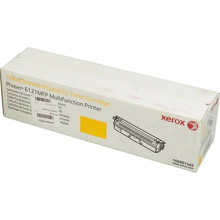 Картридж лазерный Xerox 106R01465 (желтый, ориг., 1500 стр., 1шт.) #1