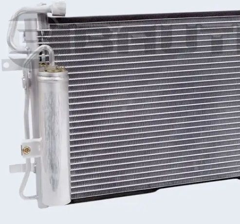Радиатор кондиционера ВАЗ 2170-2172 с ресивером (тип HALLA) #1