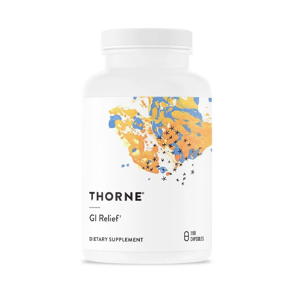 Thorne Research Gi Relief, Комплекс для ЖКТ, 180 капсул #1