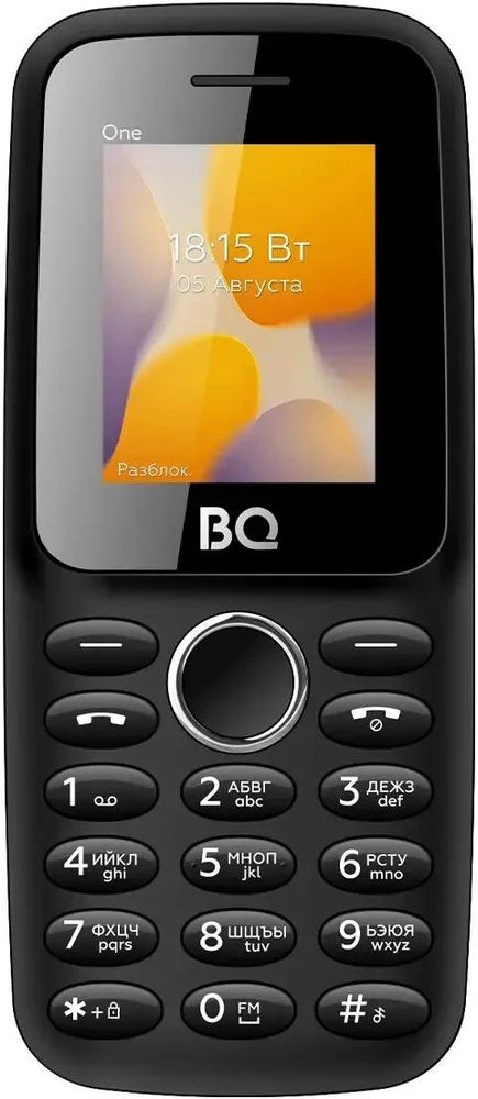 Телефон BQ 1800L One Black #1