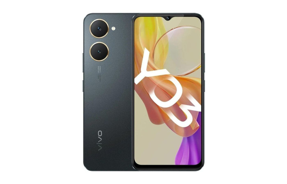 Vivo Смартфон Y03 4/128 ГБ, черный #1