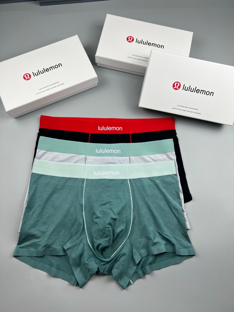 Трусы боксеры lululemon, 3 шт #1