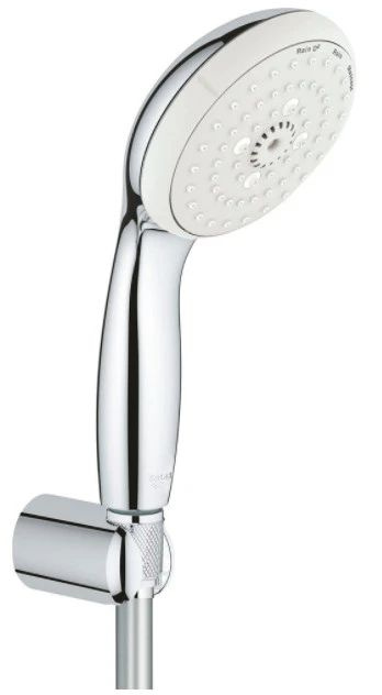 Душевой набор Grohe 27849001 Tempesta New 100 (круглый ручной душ, настенный держатель, шланг 1750 мм), #1