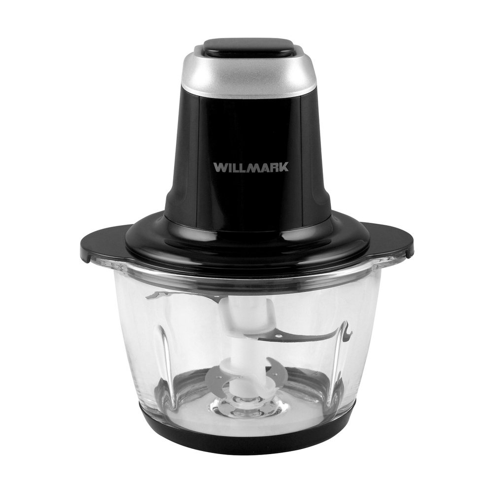 Измельчитель Willmark WMC-5288, черный, пластик/стекло, 1.2 л, 400 Вт  #1