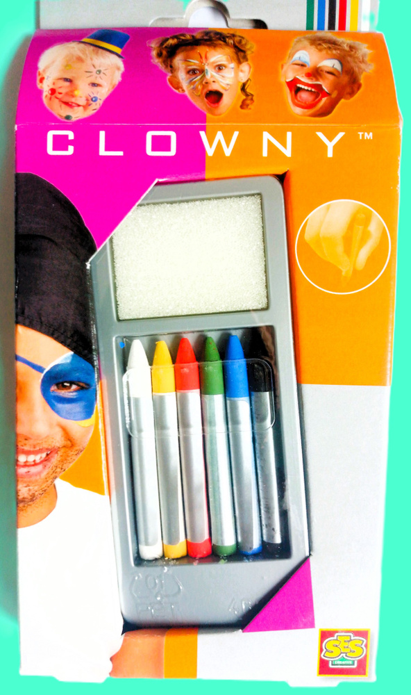 Аквагрим "Клоуны" от бренда SES карандаши #1