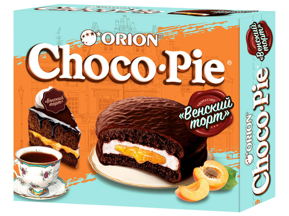 Печенье "ORION ChocoPie" Венский торт, 360г #1