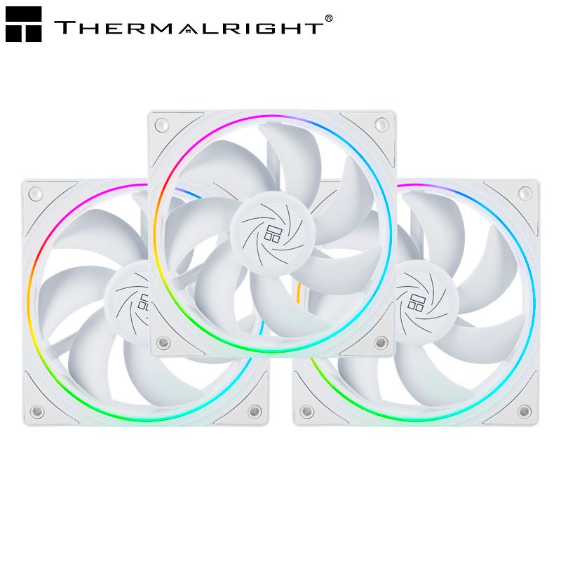 Корпусный вентилятор Thermalright TL-S12W 120мм белый ARGB 3шт. #1