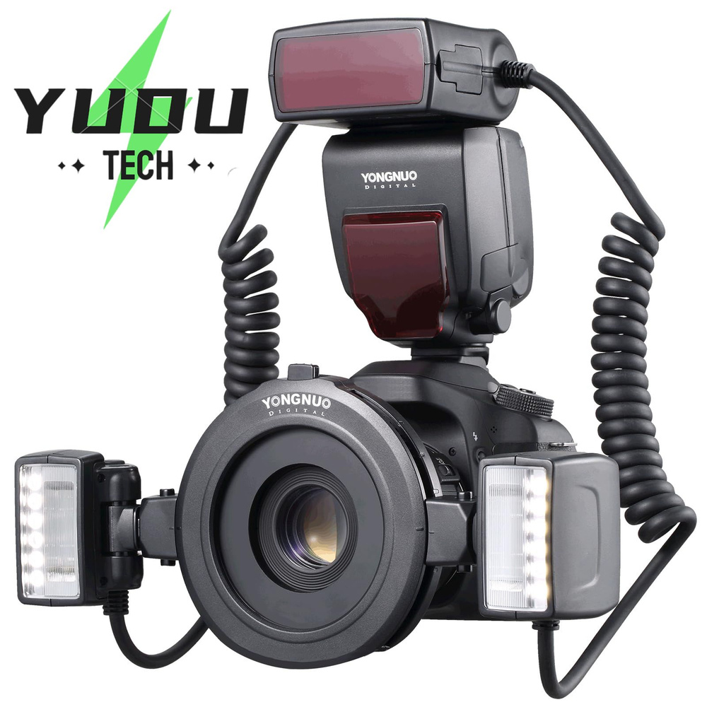 Кольцевая вспышка, Yongnuo YN24EX TTL HSS TTL Macro для стоматологической фотографии и макросъемки, совместима #1