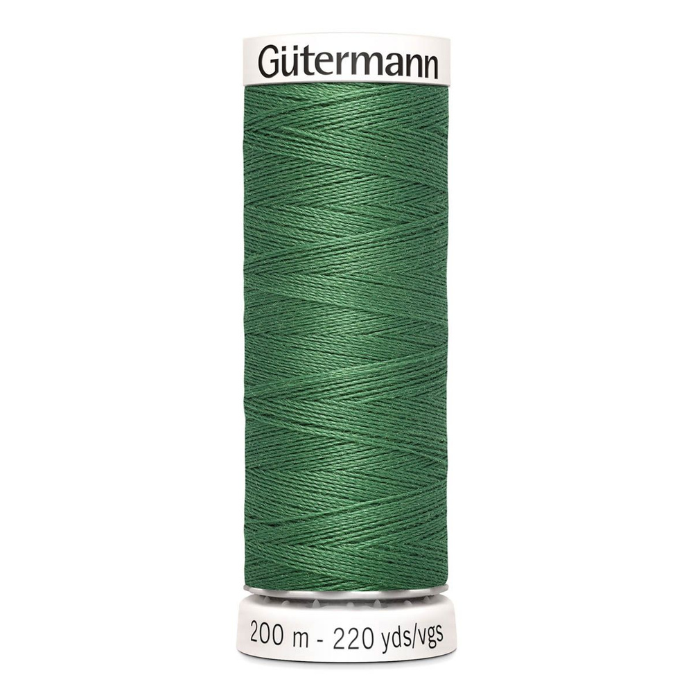 Нить Gutermann, Sew-All 100/200м для всех материалов, 100% п/э, цвет 931 зеленый мох  #1