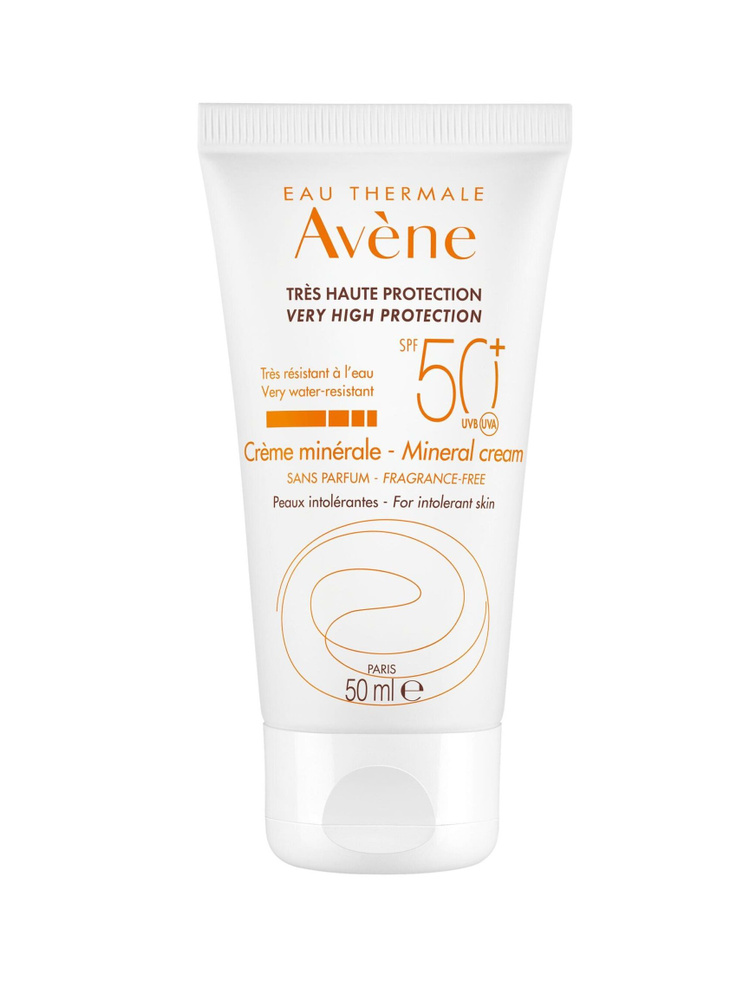 Avene Солнцезащитный Крем минеральный SPF50+ 50мл #1