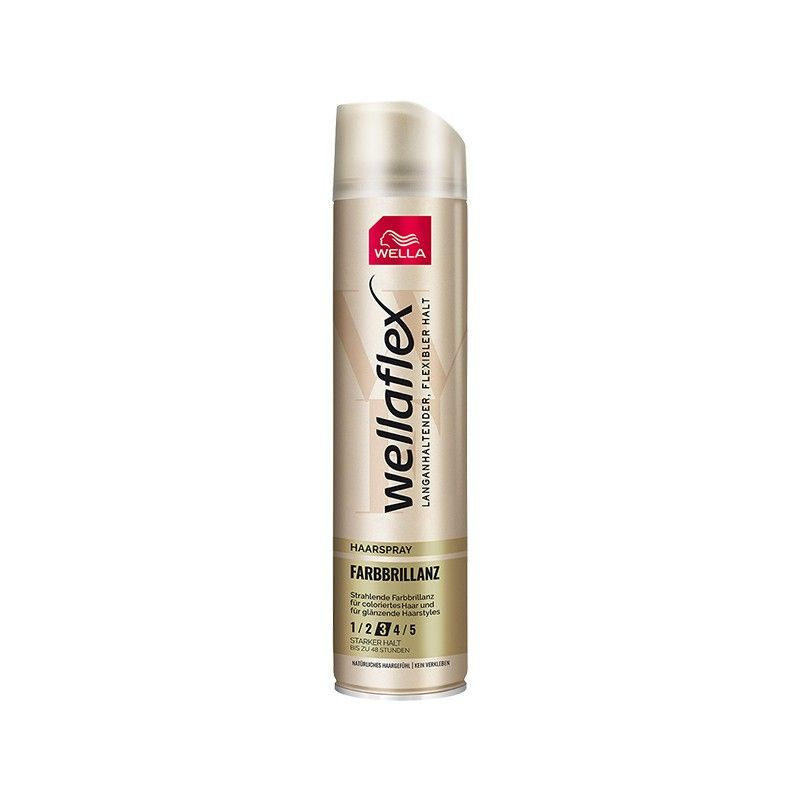 WELLA Wellaflex Лак для волос Farbbrillianz Блеск СФ 3 250мл #1