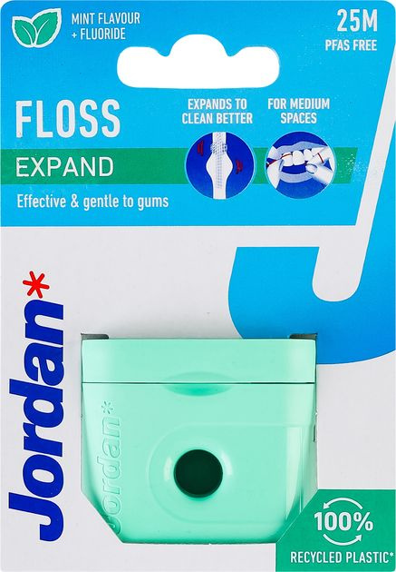 Зубная нить Jordan Expand Floss 25м (Малайзия) #1